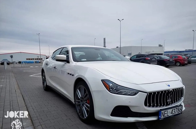 Maserati Ghibli cena 147600 przebieg: 64508, rok produkcji 2016 z Ełk małe 56